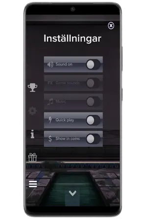 inställningar Pirots 5